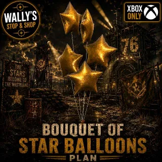 Bouquet Of Star Balloons