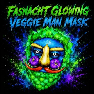 Glowing Veggie Man Mask
