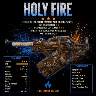 Cursed Holy Fire