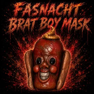 Fasnacht Brat Boy Mask