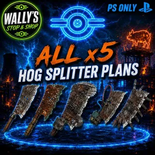All 5 New Hog Splitter Plans