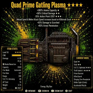 Q5035 Thrill Seekers Gatling Plasma