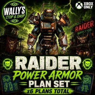 Raider Power Armor Plan Set