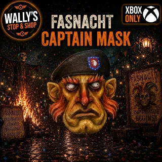 Fasnacht Captain Mask