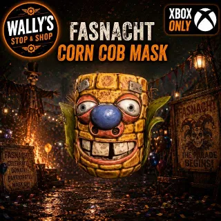 Fasnacht Corn Cob Mask