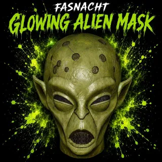 Glowing Alien Mask