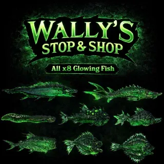 All x8 Glowing Fish