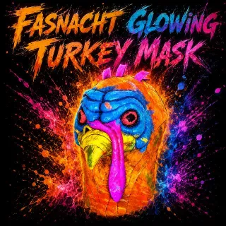 Glowing Turkey Mask