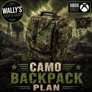 Camo Backpack