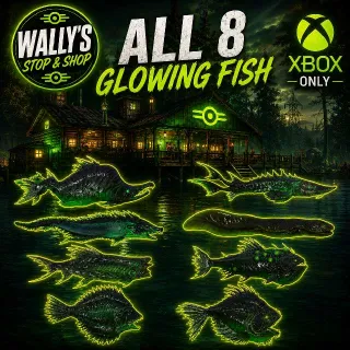 All 8 Glowing Fish