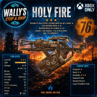 Cursed Holy Fire