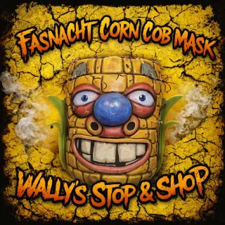 Fasnacht Corn Cob Mask
