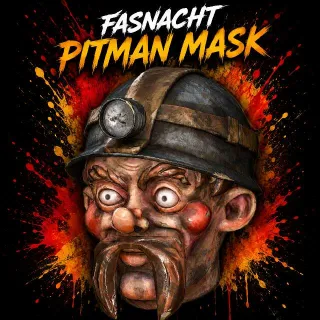 Fasnacht Pitman Mask