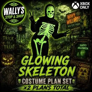 Glowing Skeleton Costume