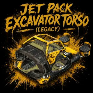 Jet Pack Excavator Torso