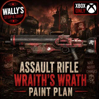 Assault Rifle Wraith's Wrath Paint