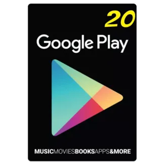 $ 20.00 USD Google Play