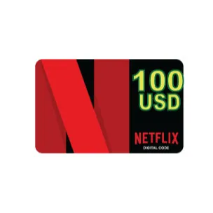 $100.00 USD Netflix gift card 100 USD NETFLIX USA i will send ASAP