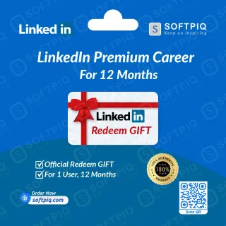 LinkedIn Premium Career 12 Months After purchase we will send you the link with promocode for activation