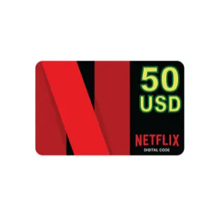 $50.00 USD Netflix gift card 50 USD NETFLIX USA i will send ASAP