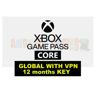 Xbox Game Pass Core 12 months KEY INDIA region GLOBAL Using VPN FAST!