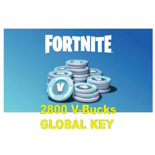 V-Bucks | 2,800  Fortnite 2800 V-Bucks Gift Card (GLOBAL)   PS4 PS5 Xbox PC Mobile Switch