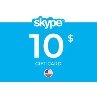 10 gift card skype