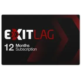 ExitLag 12 Months Subs Global Code(Stockable)