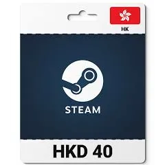 Steam Wallet Gift Card 40HK Hong Kong Dollar ASAP