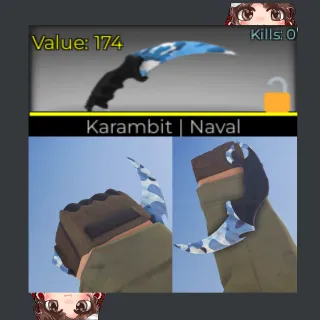 Counter Blox - Karambit Naval