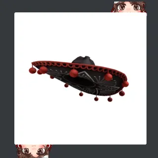 Midnight Crimson Sombrero - $10.00 USD (US)