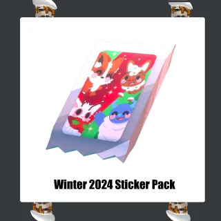 Winter 2024 Sticker Pack x100