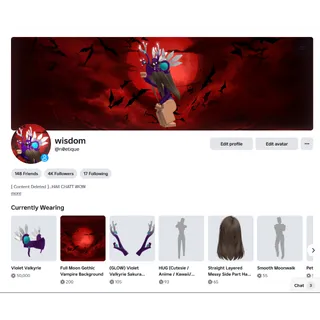 HEADLESS KORBLOX + 15K R4P LIMITED + 20M VISITS GAME ACCOUNT