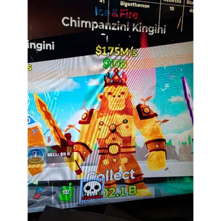 Ice and fire CHIMPANZINI KINGINI 