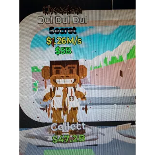 Chocolate dul dul dul