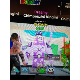 Dreamy CHIMPANZINI KINGINI