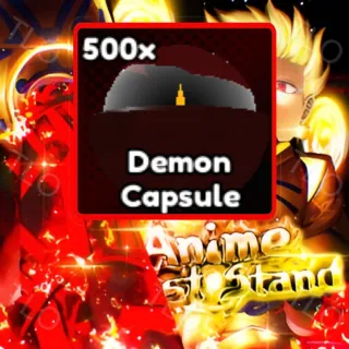 500X DEMON CAPSULE ANIME LAST STAND