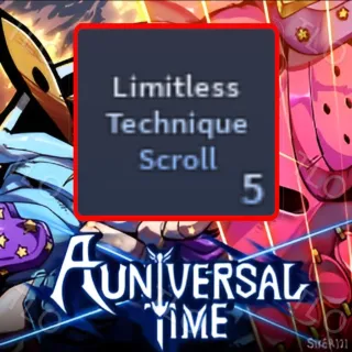 5 LIMITLESS TECHNIQUE SCROLL | AUT