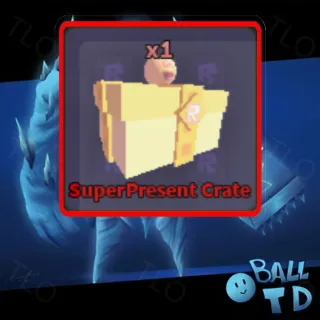 SUPER PRESENT CRATE BALL TOWER DEFENSE