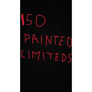 150 painted limiteds