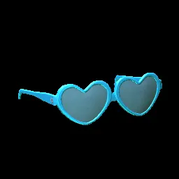 Heart Glasses | Sky Blue