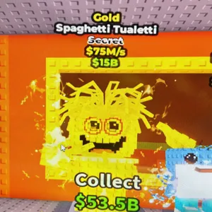 Gold Spaghetti Tualetti