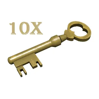 10x Mann Co. Supply Crate Key