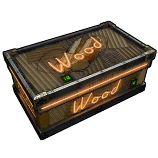 Neon Wood Storage