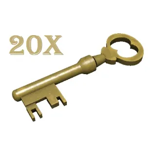 20x Mann Co. Supply Crate Key