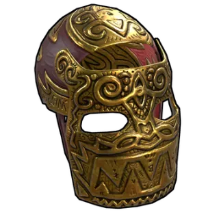 Legendary Gold Facemask