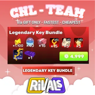  Rivals - Legendary Key Bundle [4999R]