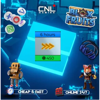 Blox Fruits > 2x exp 6h [450R] 