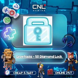 Growtopia - 50 Diamond Lock