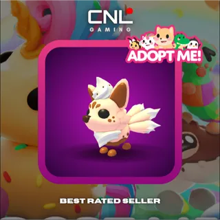 1x Latte Kitsune - Normal [Adopt Me]